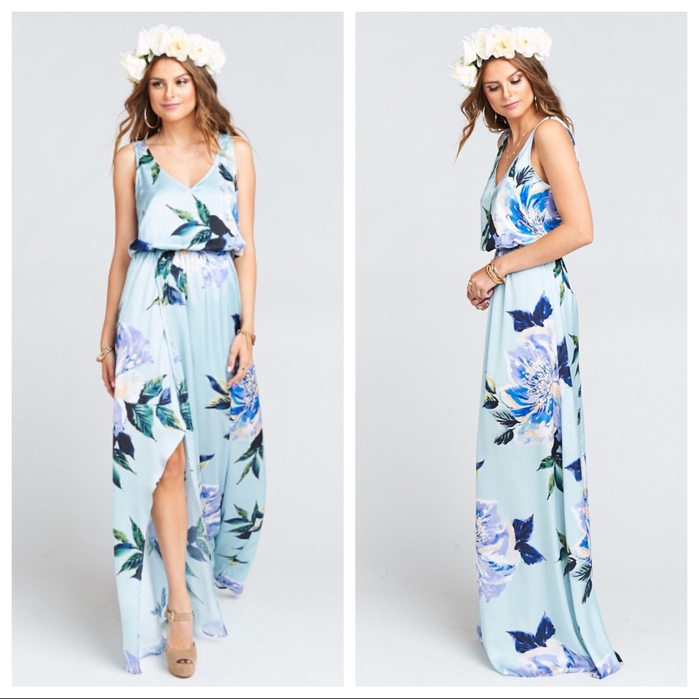 Show Me Your Mumu Kendall Mint to be Floral